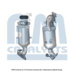 HONDA CIVIC CATALYTIC CONVERTER  1.8i 16v (R18A2 engine) 9/05-4/11 (Euro 4 close coupled cat) + FITTING KIT