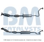 CATALYTIC CONVERTER EURO 4 APPROVED TOYOTA PRIUS 1.5i 16v (1NZ-FXE engine) 11/03-3/09 + FITTING KIT