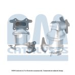 HONDA JAZZ 1.2/1.3/1.4 CATALYTIC CONVERTER EURO 4 APPROVED i-VTEC L12B1 engine 07/08-12/15 + FITTING KIT