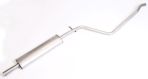 Exhaust Middle Box EDC11 for Dacia Duster