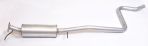 Exhaust Middle Box EFE1180 for Ford Fiesta