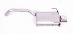 Exhaust Rear Box EFT850 for Fiat 500 and more