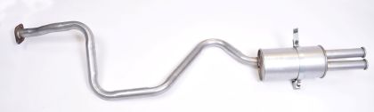 Exhaust Rear Box EDN666 for Nissan Figaro