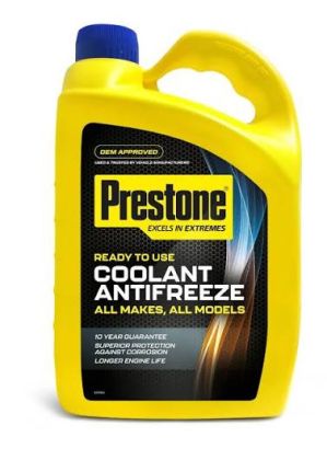 Prestone Ready Mixed Coolant Antifreeze 4L Fluid