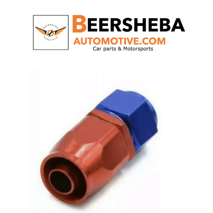 AN8 Straight Aluminum Alloy Swivel Fuel Oil Hose Braided end Fitting